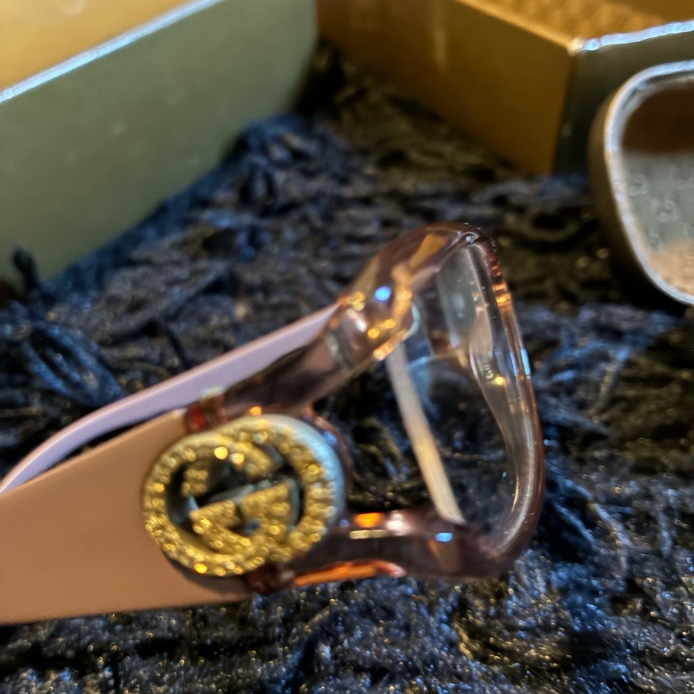 Authentic Gucci GG Logo Sunglasses – Brown/Beige w/ Case